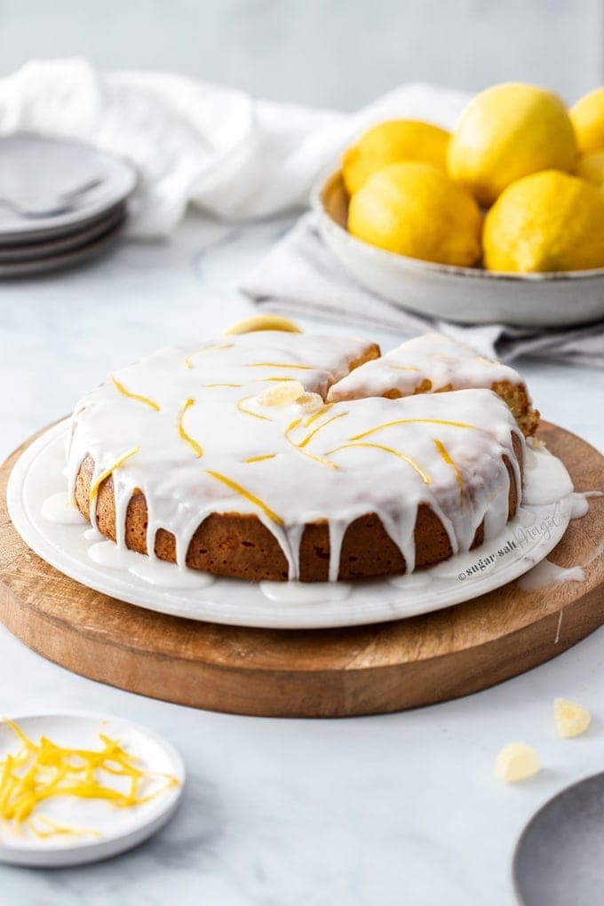 Lemon Syrup Cake  Recipes by Carina