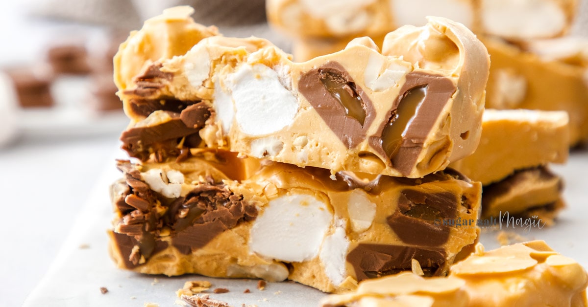 Caramel White Chocolate Rocky Road Sugar Salt Magic