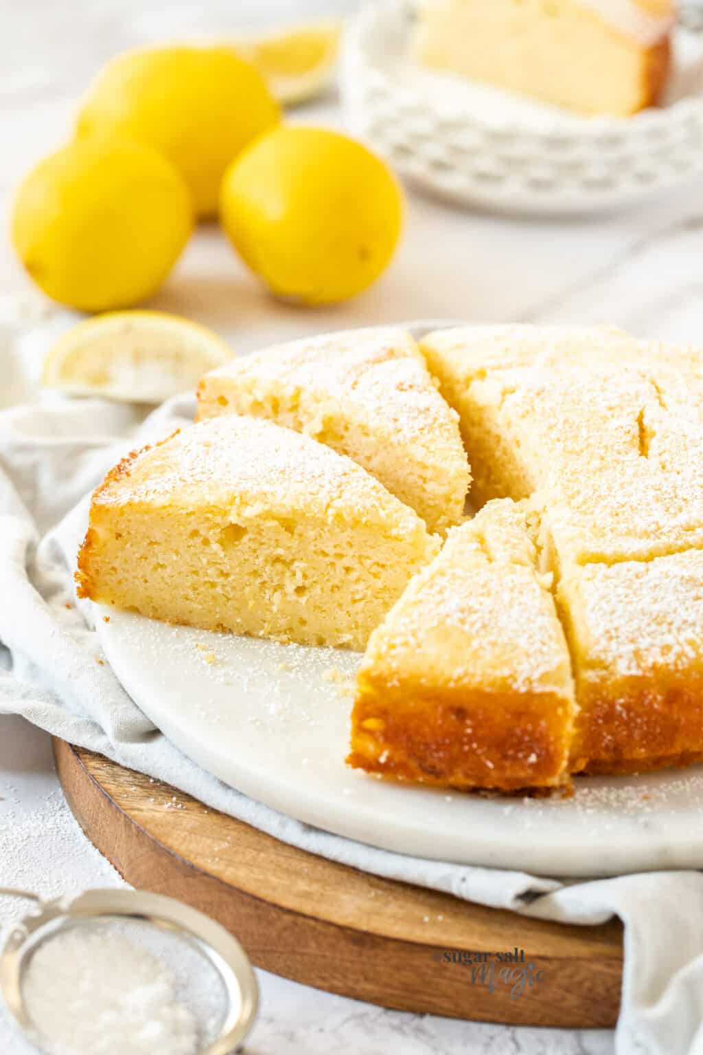 Lemon Ricotta Cake - Super moist and zingy - Sugar Salt Magic