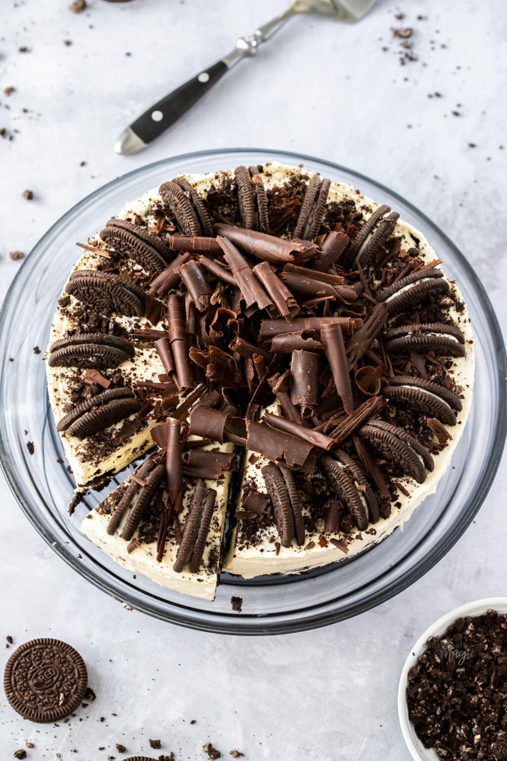  No Bake Oreo Cheesecake Recipe [+ Video] - Sugar Salt Magic 
