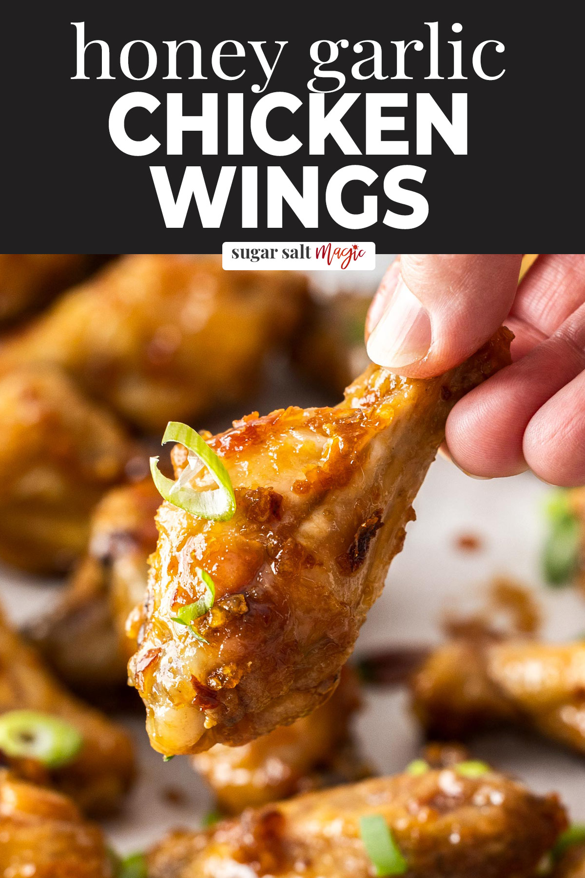 Honey Garlic Chicken Wings Sugar Salt Magic