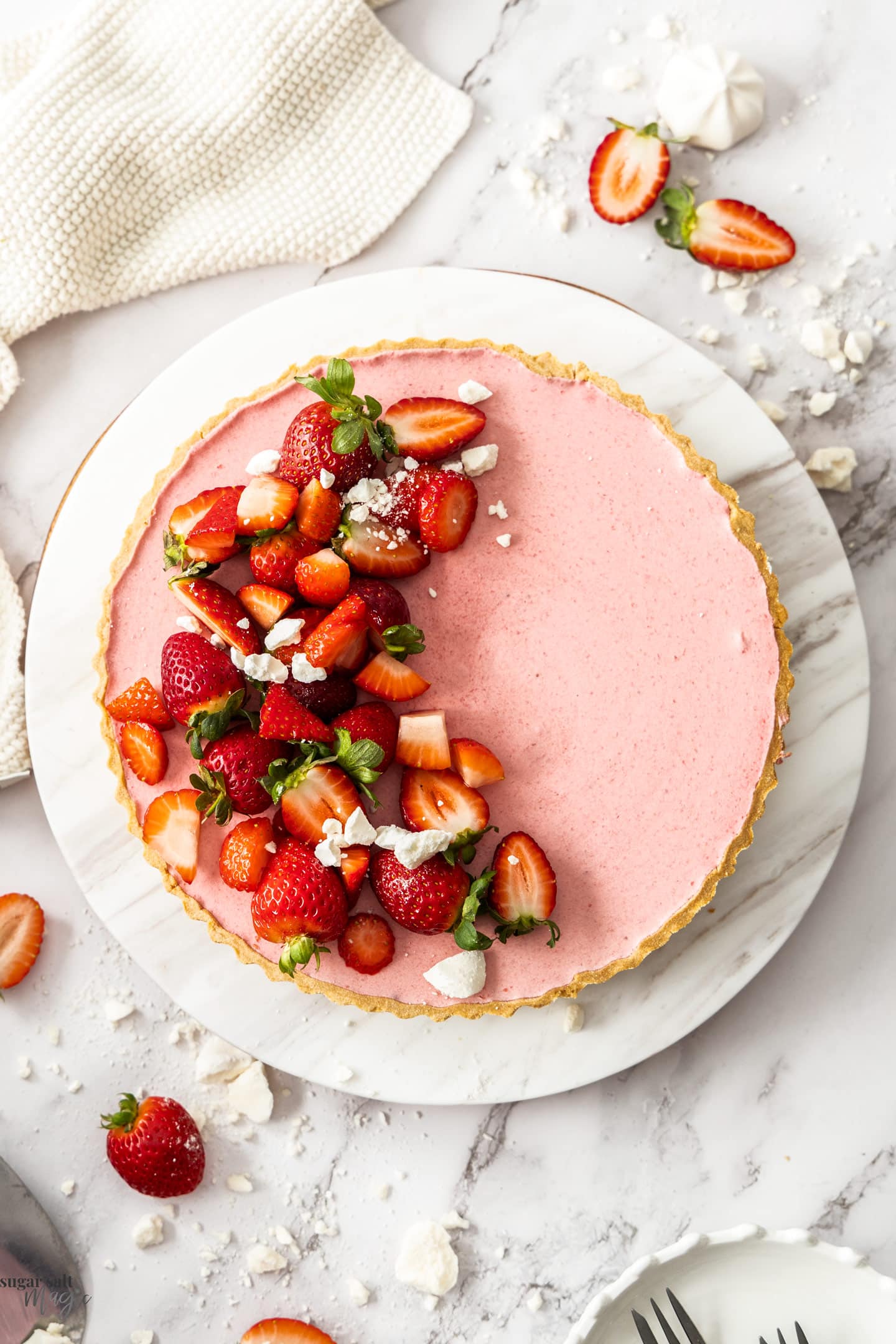 Strawberry Mousse Tart Recipe