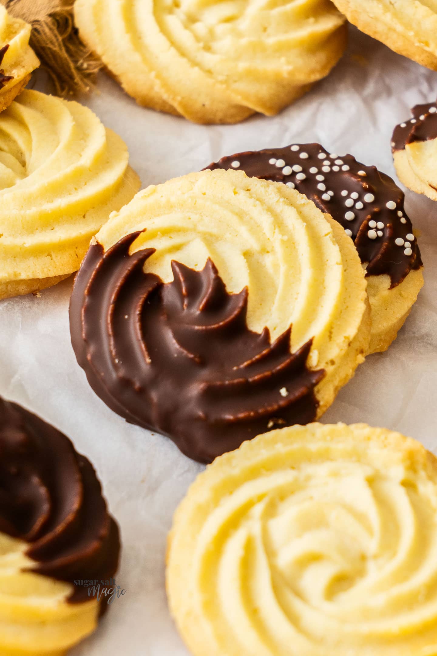 Danish Butter Cookies - Spatula Desserts