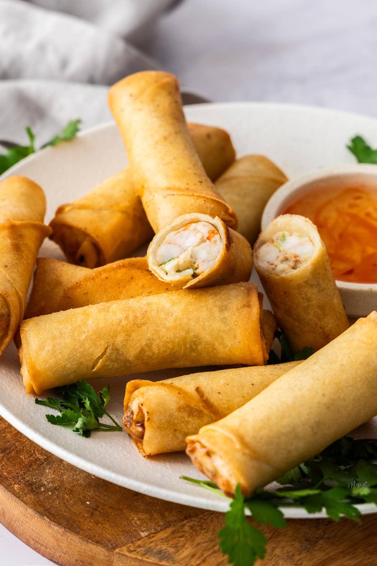 Chinese Shrimp Spring Rolls