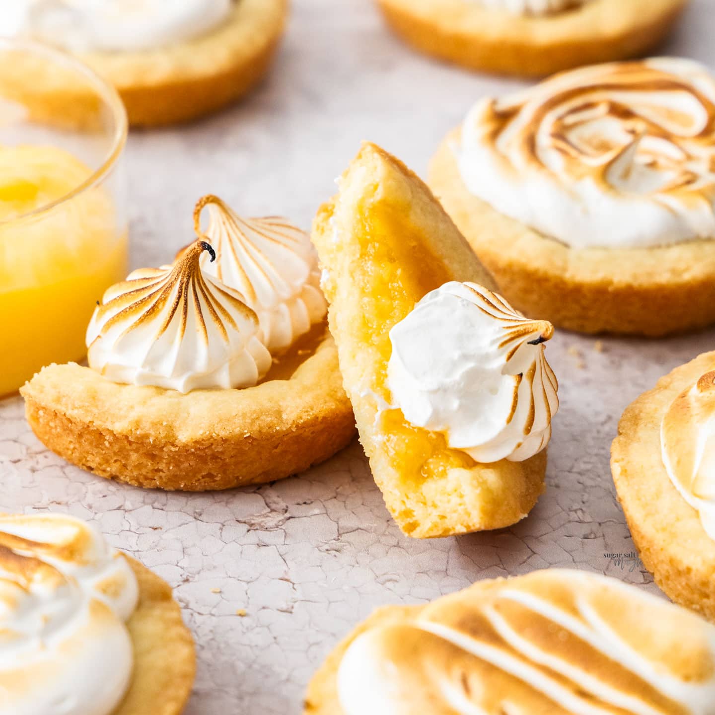 Lemon Meringue Pie Cookies - Sugar Salt Magic