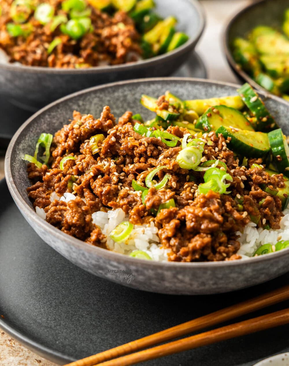 Gochujang Beef Bowls Sugar Salt Magic