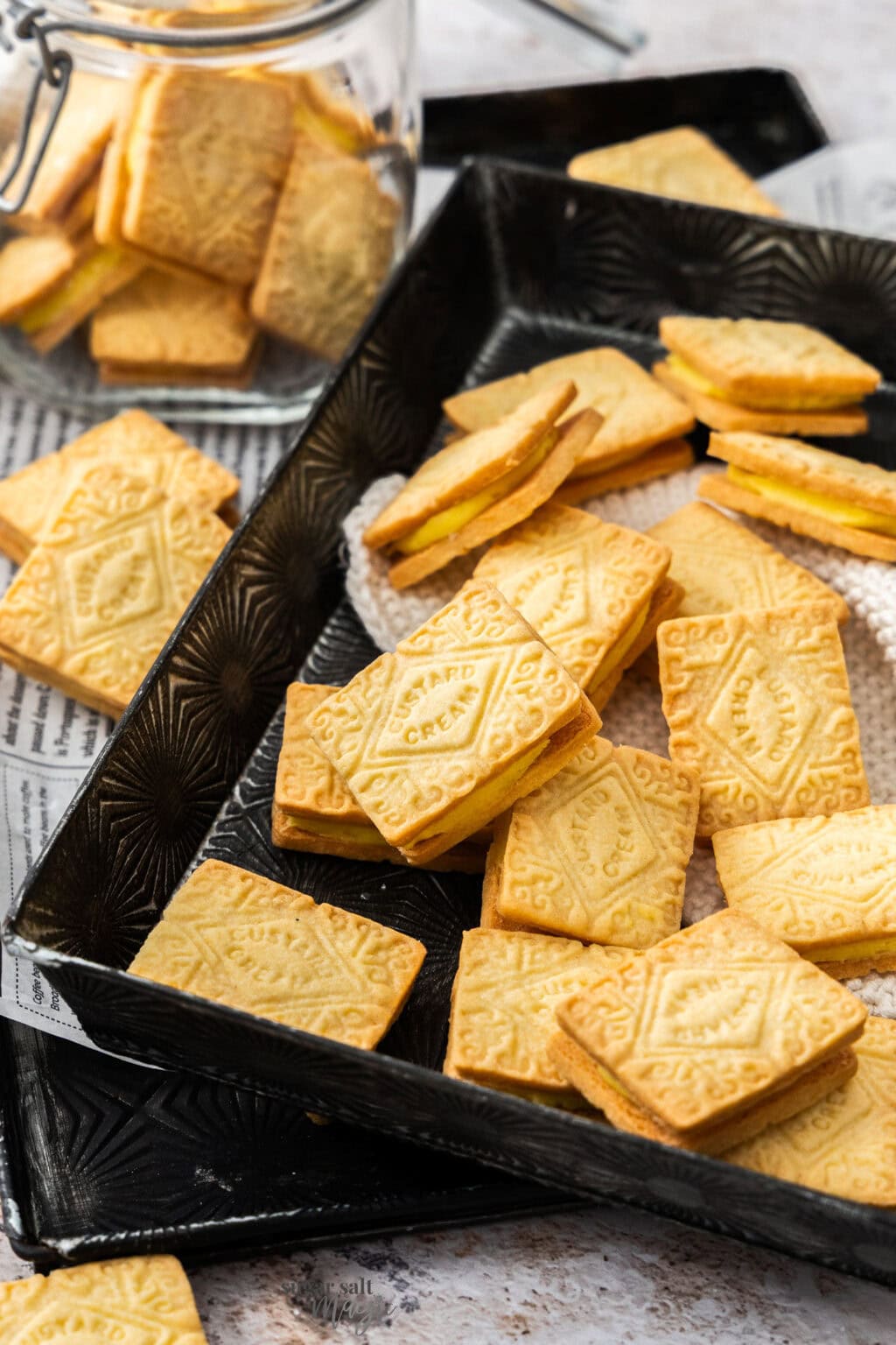 Custard Cream Biscuits Recipe An Easy Classic British Cookie Sugar Custard Cream Biscuits Recipe An Easy Classic British Cookie Sugar