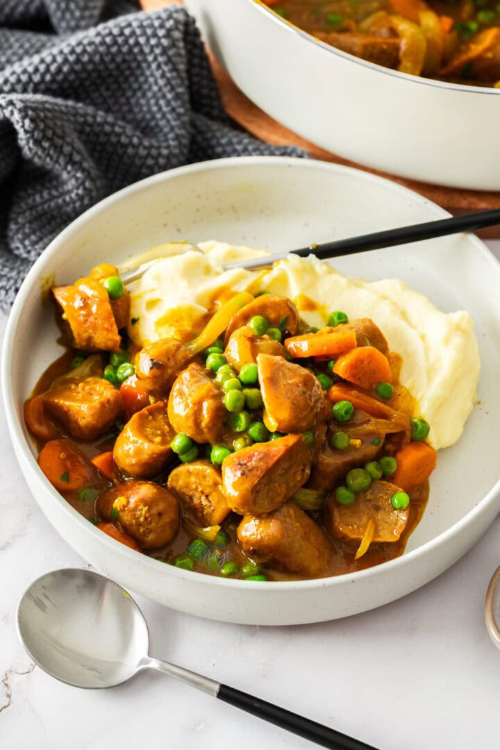 Curried Goose Curried Sausages - Sugar Salt Magic