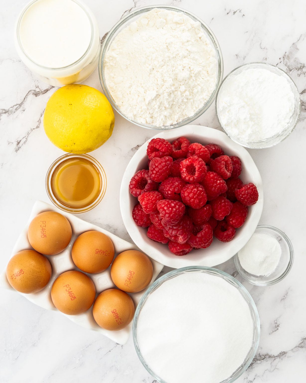 Raspberry Sponge Cake - Sugar Salt Magic