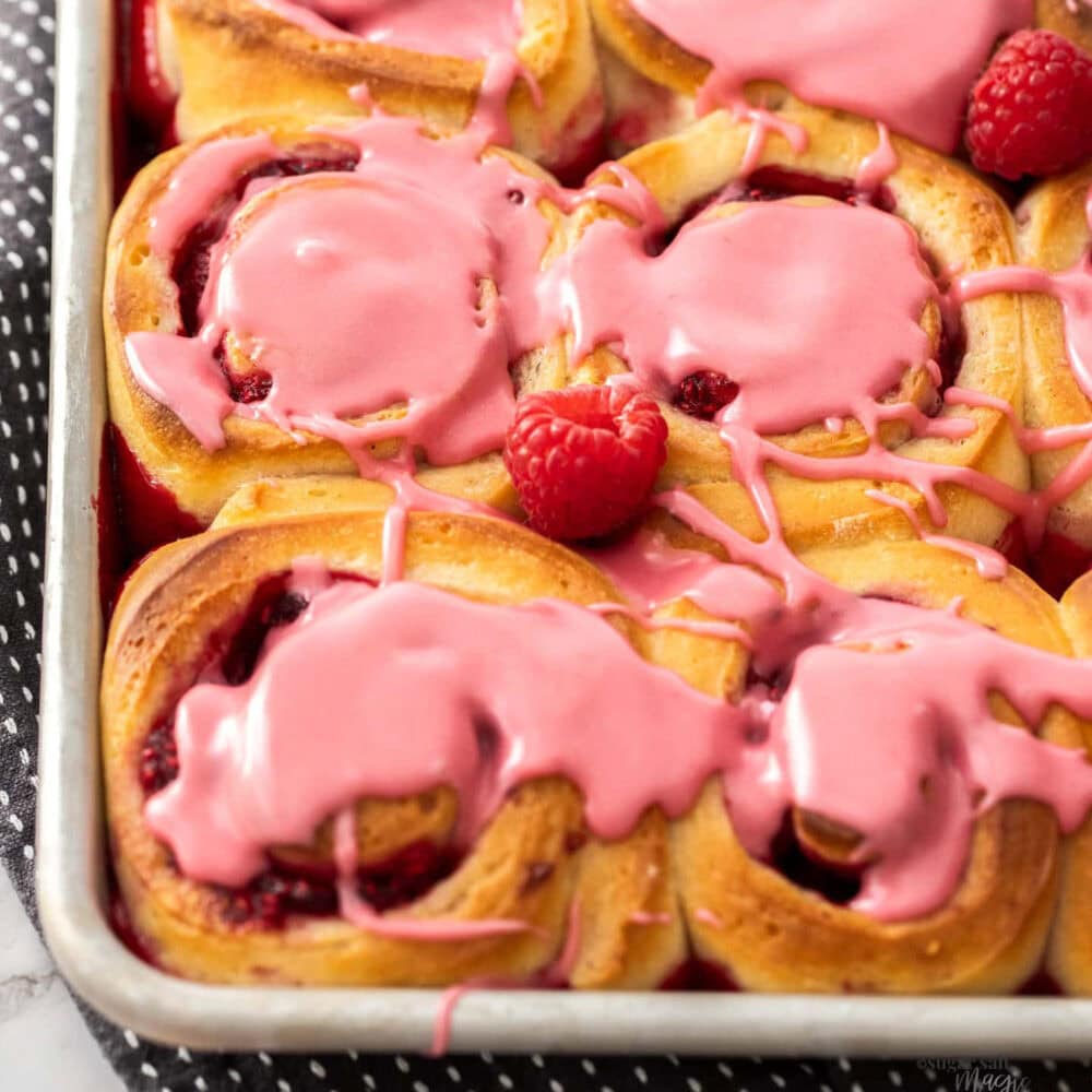 Fruit Roll Raspberry Raspberry Rolls - Sugar Salt Magic